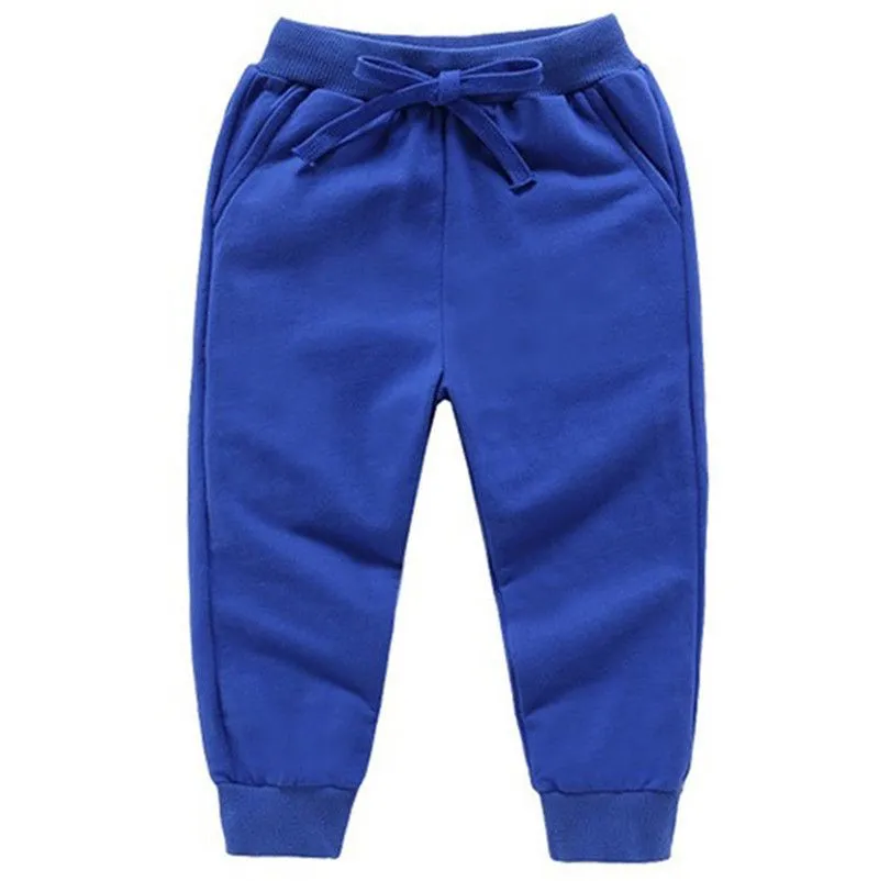 Solid Color Casual Cotton Sweatpants