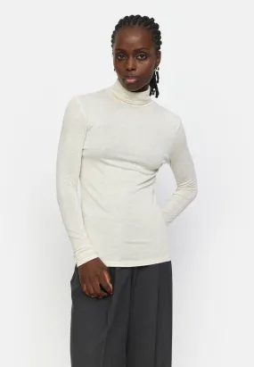SRRoman Roll Neck - Arctic Wolf Melange