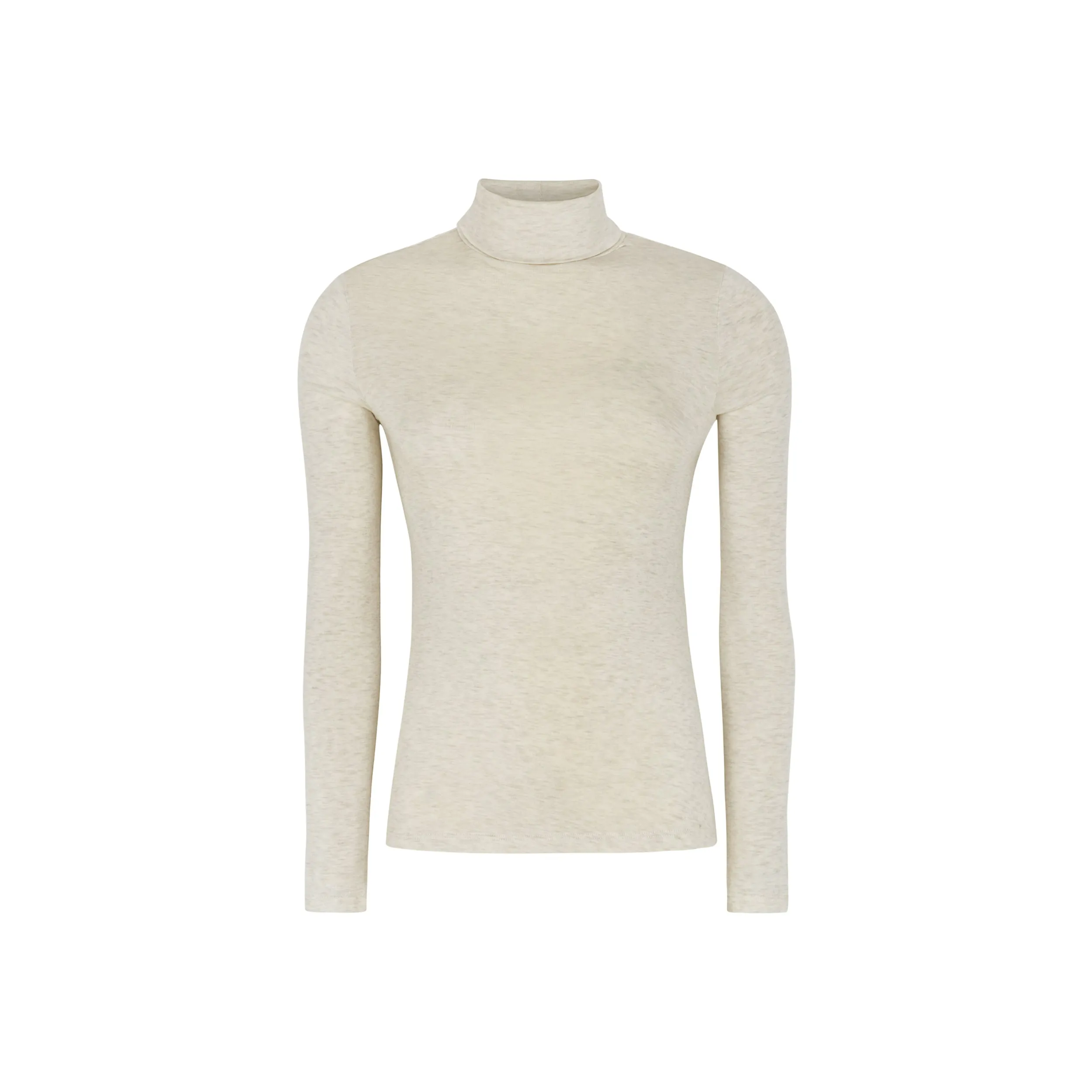 SRRoman Roll Neck - Arctic Wolf Melange