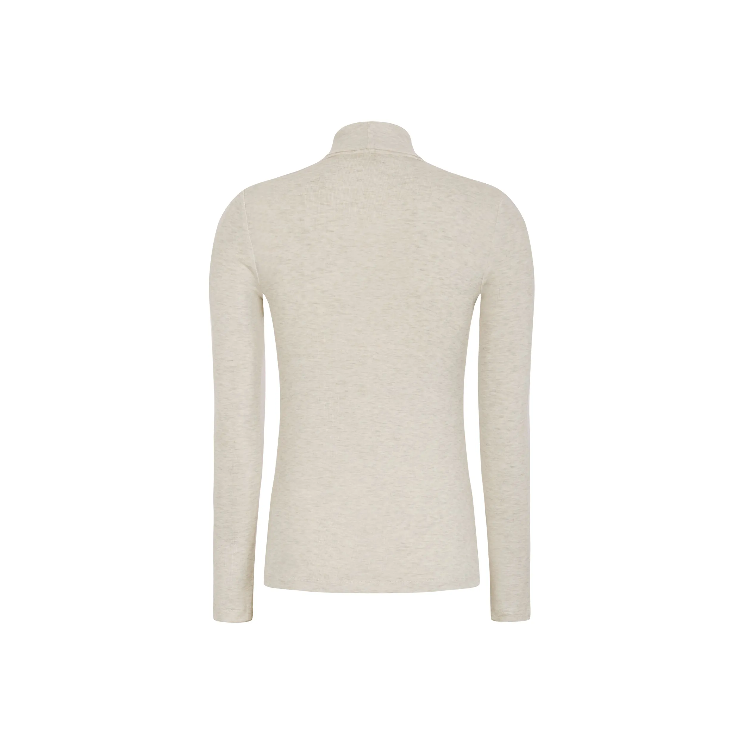 SRRoman Roll Neck - Arctic Wolf Melange