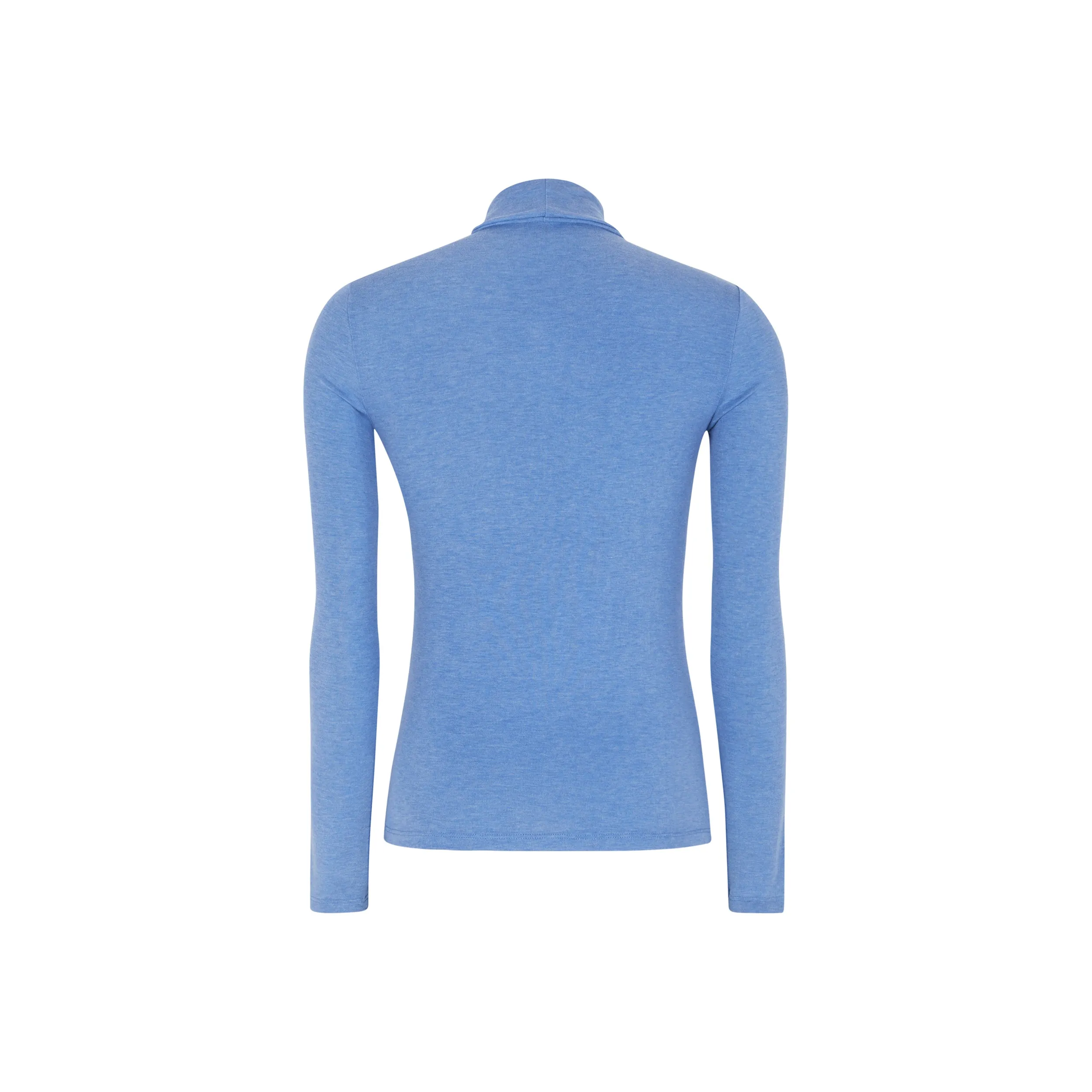 SRRoman Roll Neck - Azurine Melange