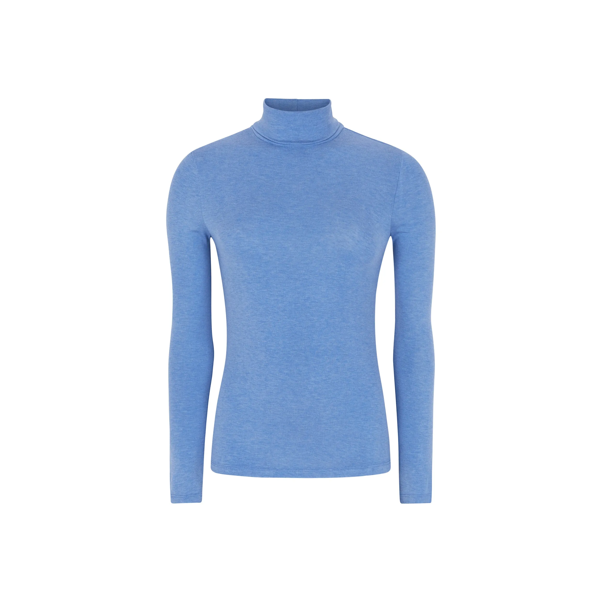 SRRoman Roll Neck - Azurine Melange