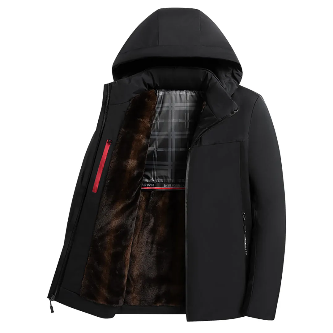 Tommy™ dikke gewatteerde waterdichte zachte parka winterjas