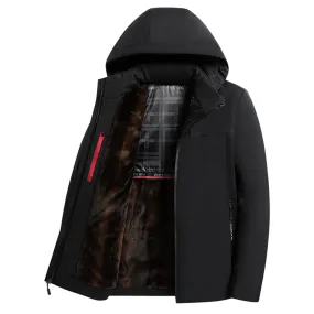 Tommy™ dikke gewatteerde waterdichte zachte parka winterjas