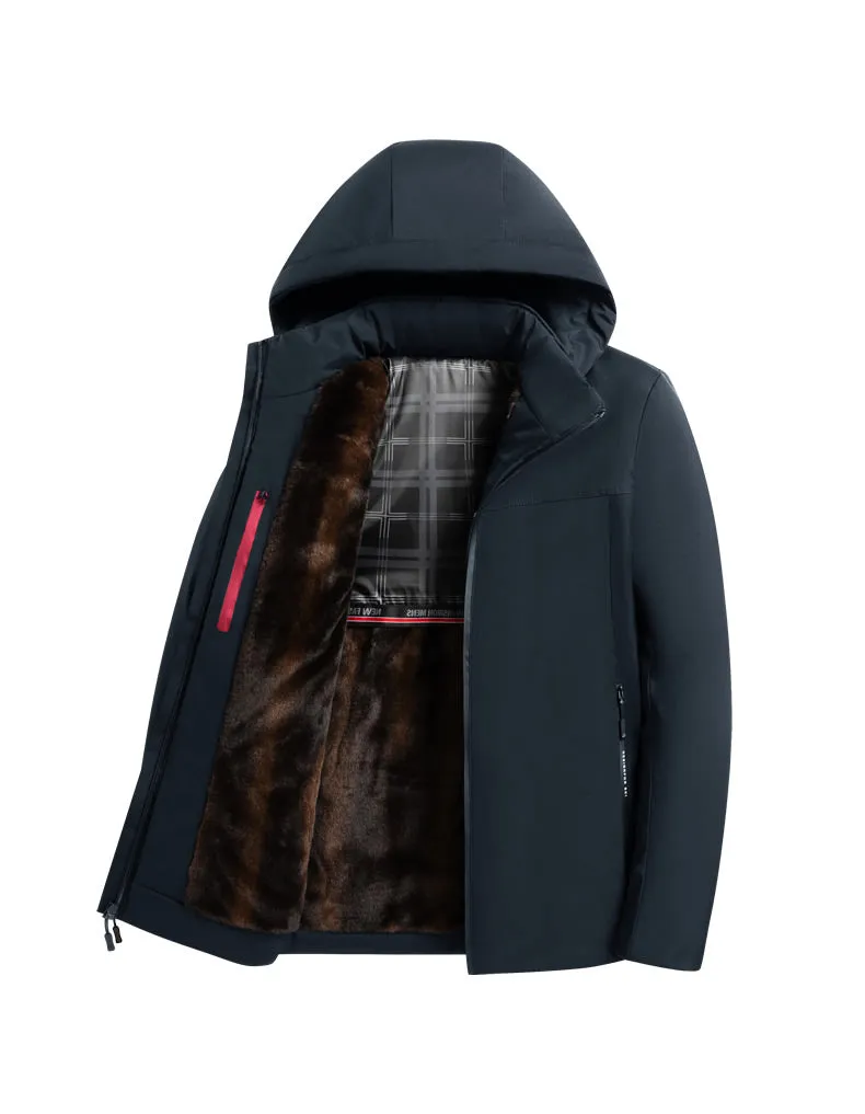 Tommy™ dikke gewatteerde waterdichte zachte parka winterjas