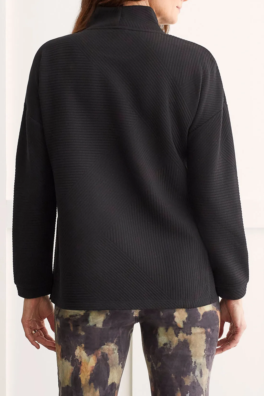 Tribal  Fall/Winter 2023-1544O/3836-Tunic-Black