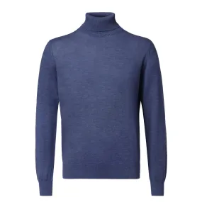 Turtleneck Cashmere and Silk-Blend Sweater