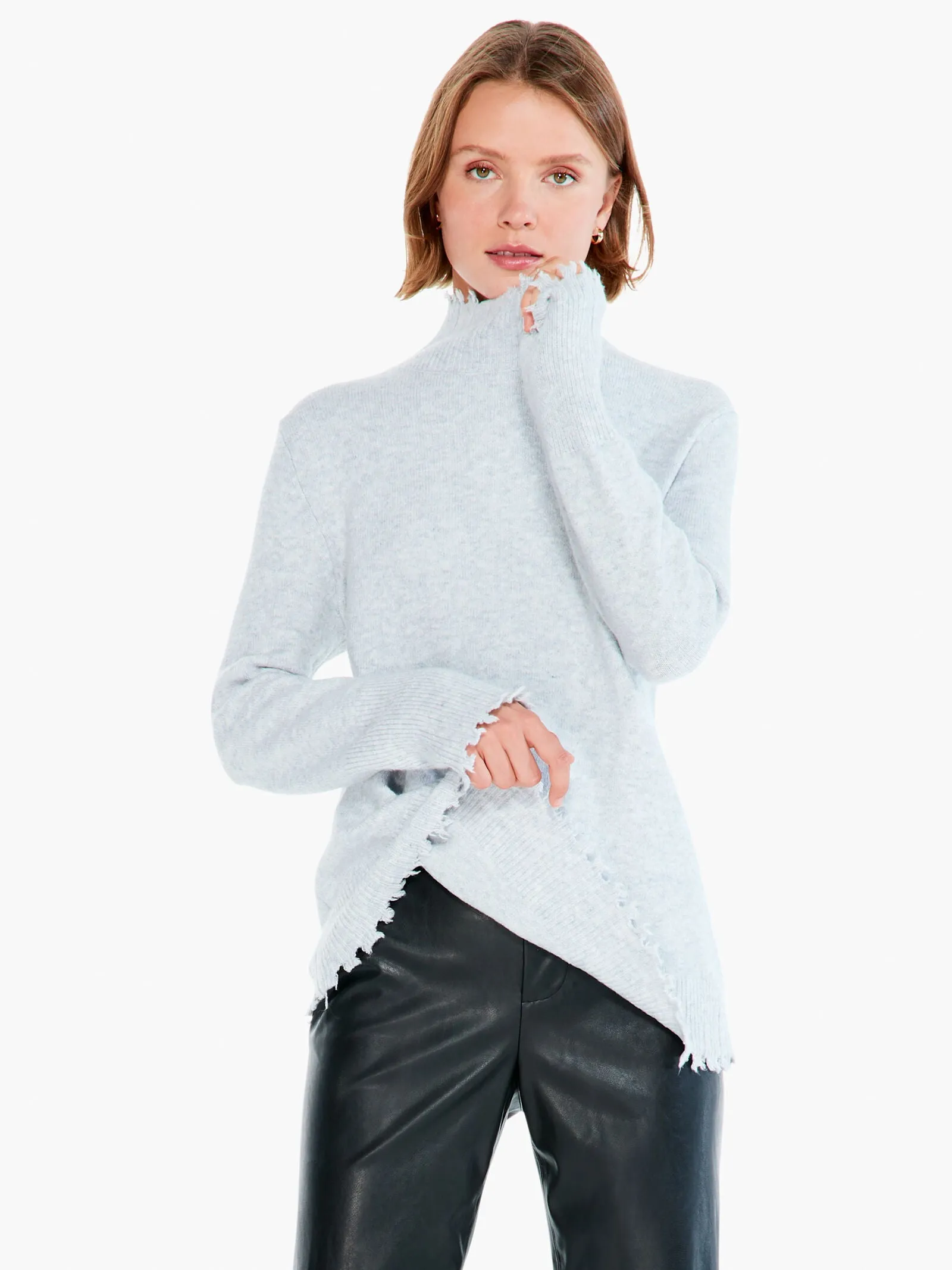 Vapor Gray "Cozy Up" Turtleneck