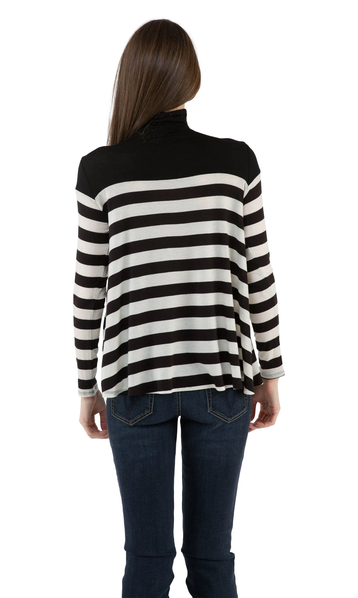 Velvet by Graham & Spencer Aretha Striped Lux Gauze Top