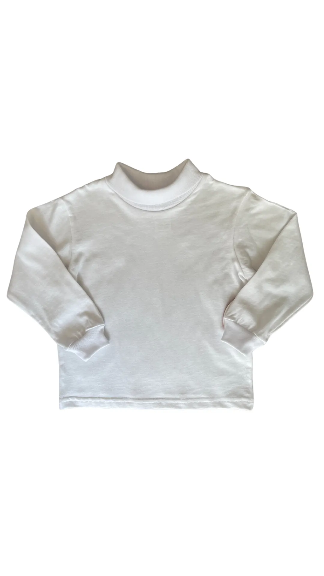 White Knit Turtleneck