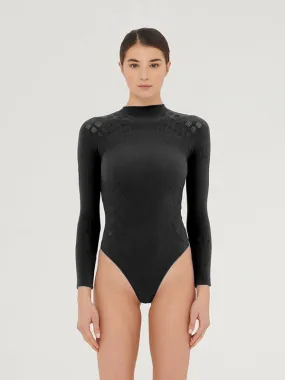 Wolford Dots Illusion Net Body