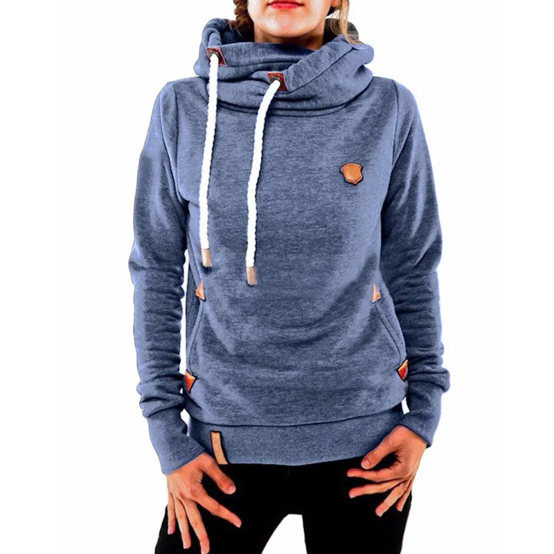 Womens Casual Hoodie | Autumn Hooded Sweatshirt | Plus Size