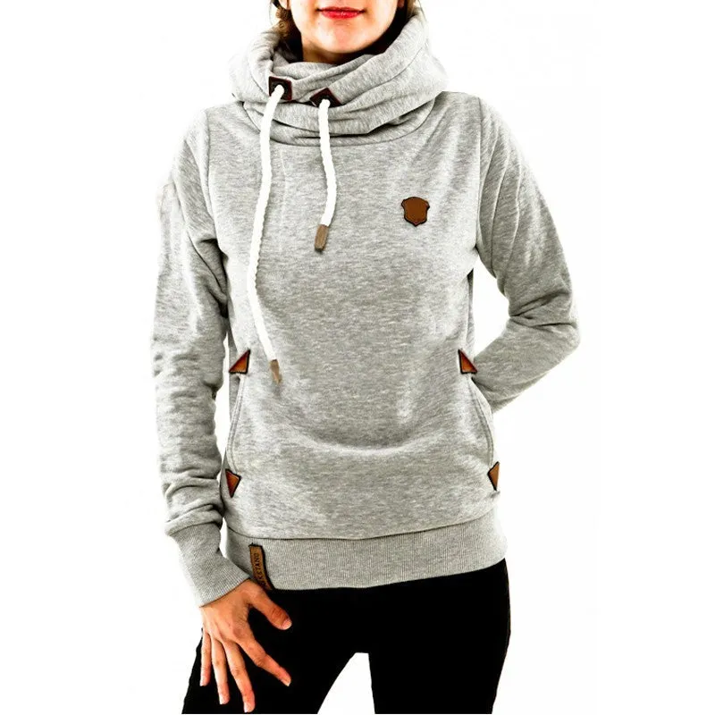 Womens Casual Hoodie | Autumn Hooded Sweatshirt | Plus Size
