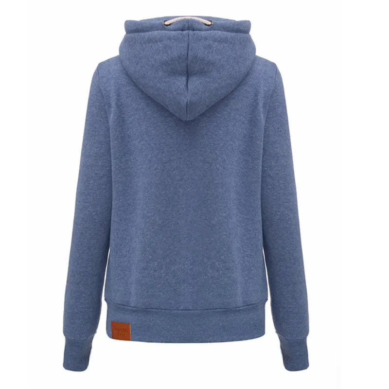 Womens Casual Hoodie | Autumn Hooded Sweatshirt | Plus Size