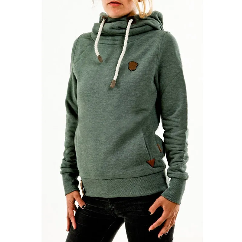 Womens Casual Hoodie | Autumn Hooded Sweatshirt | Plus Size