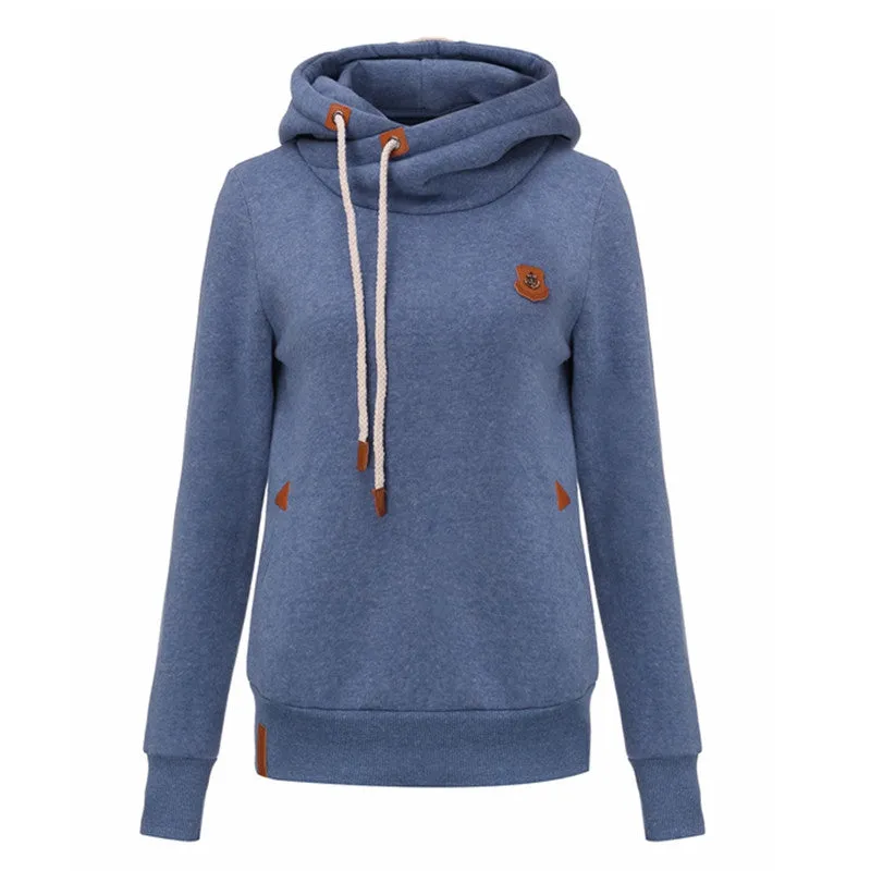 Womens Casual Hoodie | Autumn Hooded Sweatshirt | Plus Size