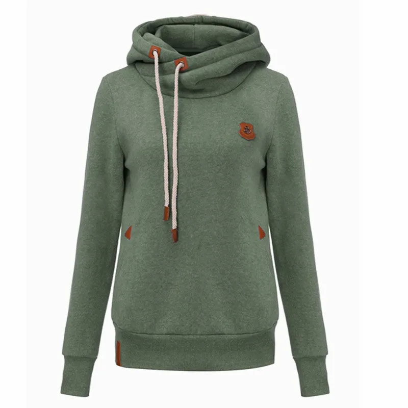 Womens Casual Hoodie | Autumn Hooded Sweatshirt | Plus Size