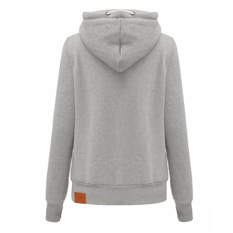 Womens Casual Hoodie | Autumn Hooded Sweatshirt | Plus Size