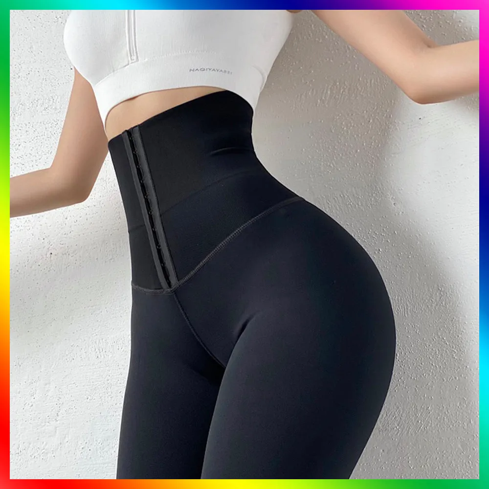 Women's New Yoga Leggings Plus Velvet Padded Waist And Hips
