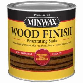 Wood Finish Semi-Transparent HALF PINT - HONEY