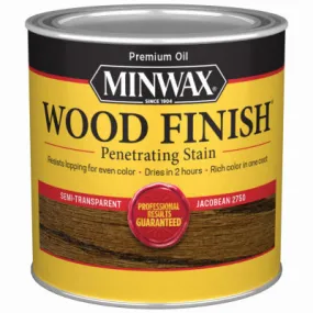 Wood Finish Semi-Transparent HALF PINT - JACOBEAN