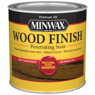 Wood Finish Semi-Transparent HALF PINT - JACOBEAN