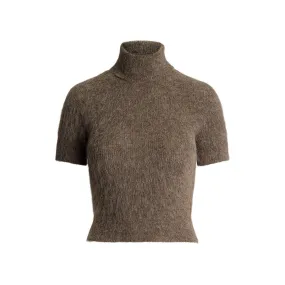 Wool-Blend Turtleneck Sweater