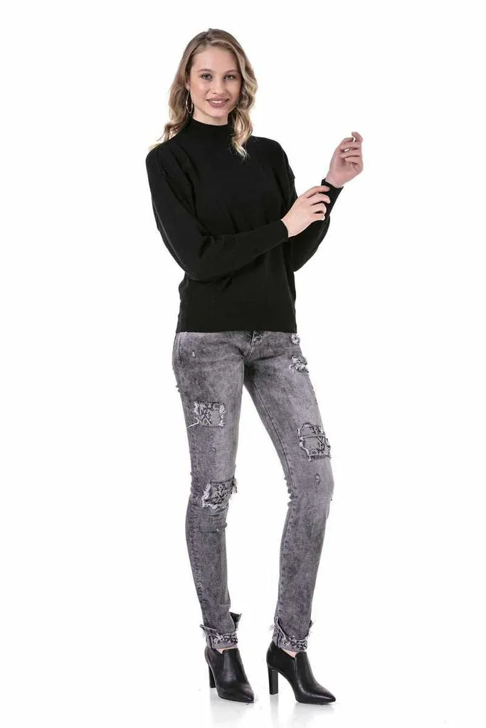 WP230 Half Turtleneck Women's Sweater