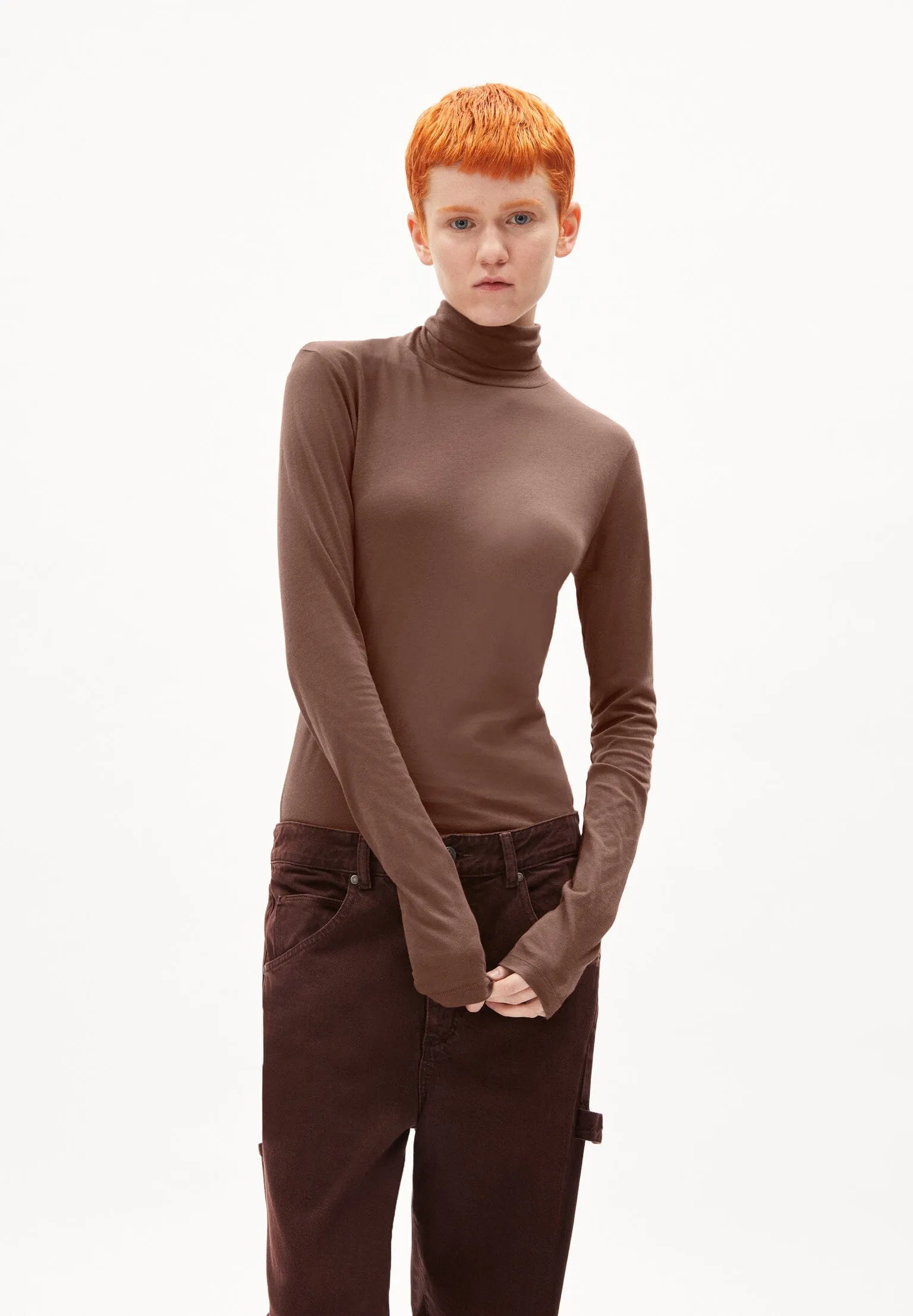 W's Graziliaa Soft turtleneck - 100% Organic cotton