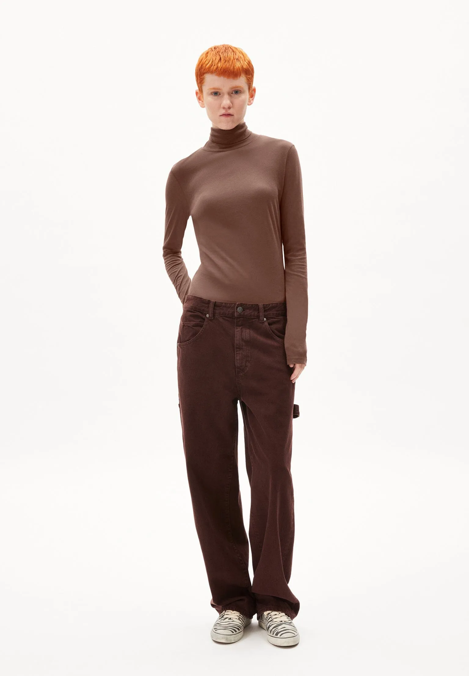 W's Graziliaa Soft turtleneck - 100% Organic cotton
