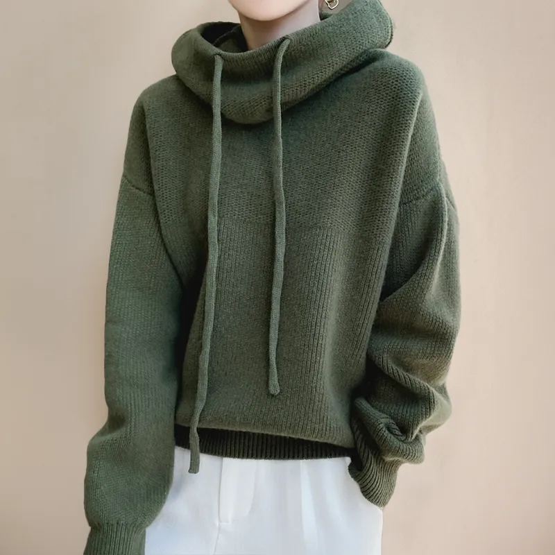 Zoe | Women's wool turtleneck sweater